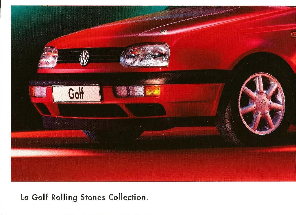 Volkswagen Golf 3 cabriolet 1995 folder, Ophalen of Verzenden, Zo goed als nieuw, Volkswagen
