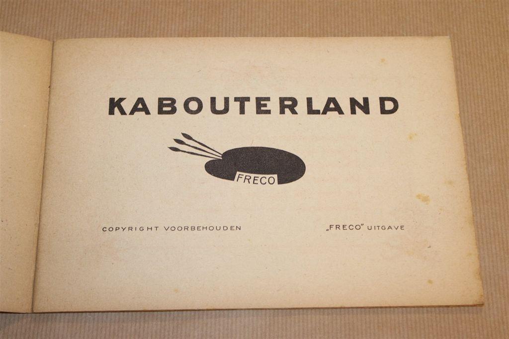Kabouterland — Zeldzame Fré Cohen Uitgave [1941], Boeken, Ophalen of Verzenden, Gelezen