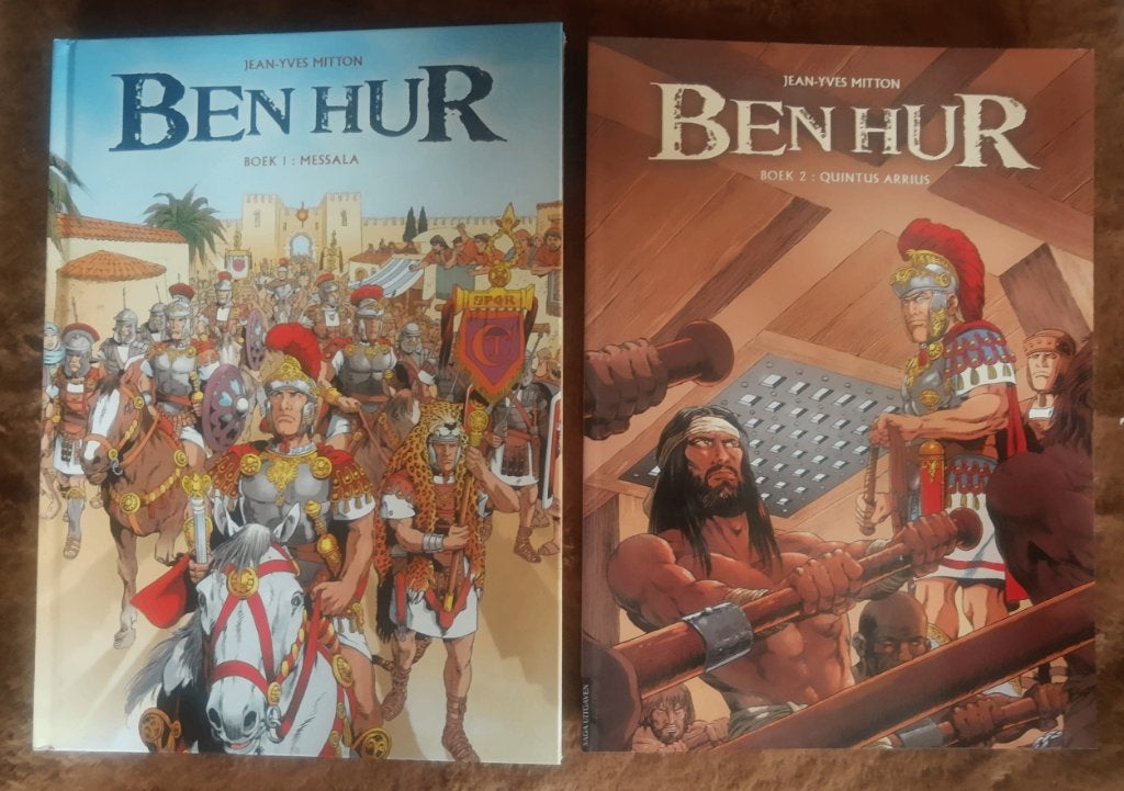 Serie Reeks 2x BEN HUR HC_01+SC_02 / MITTON, Boeken, Stripboeken, Meerdere stripboeken, Ophalen of Verzenden, Zo goed als nieuw