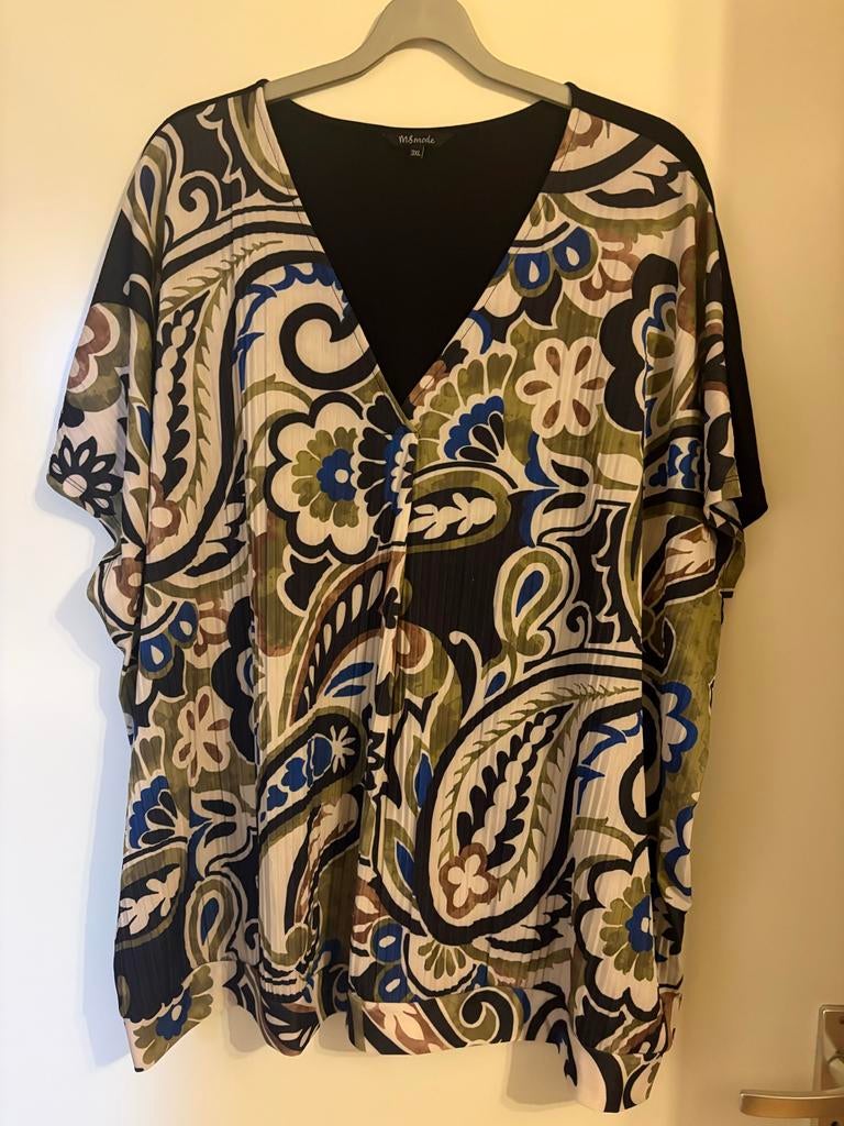 MS Mode Shirt 3XL met Zwarte Achterkant, Ophalen of Verzenden, Gedragen, Zwart