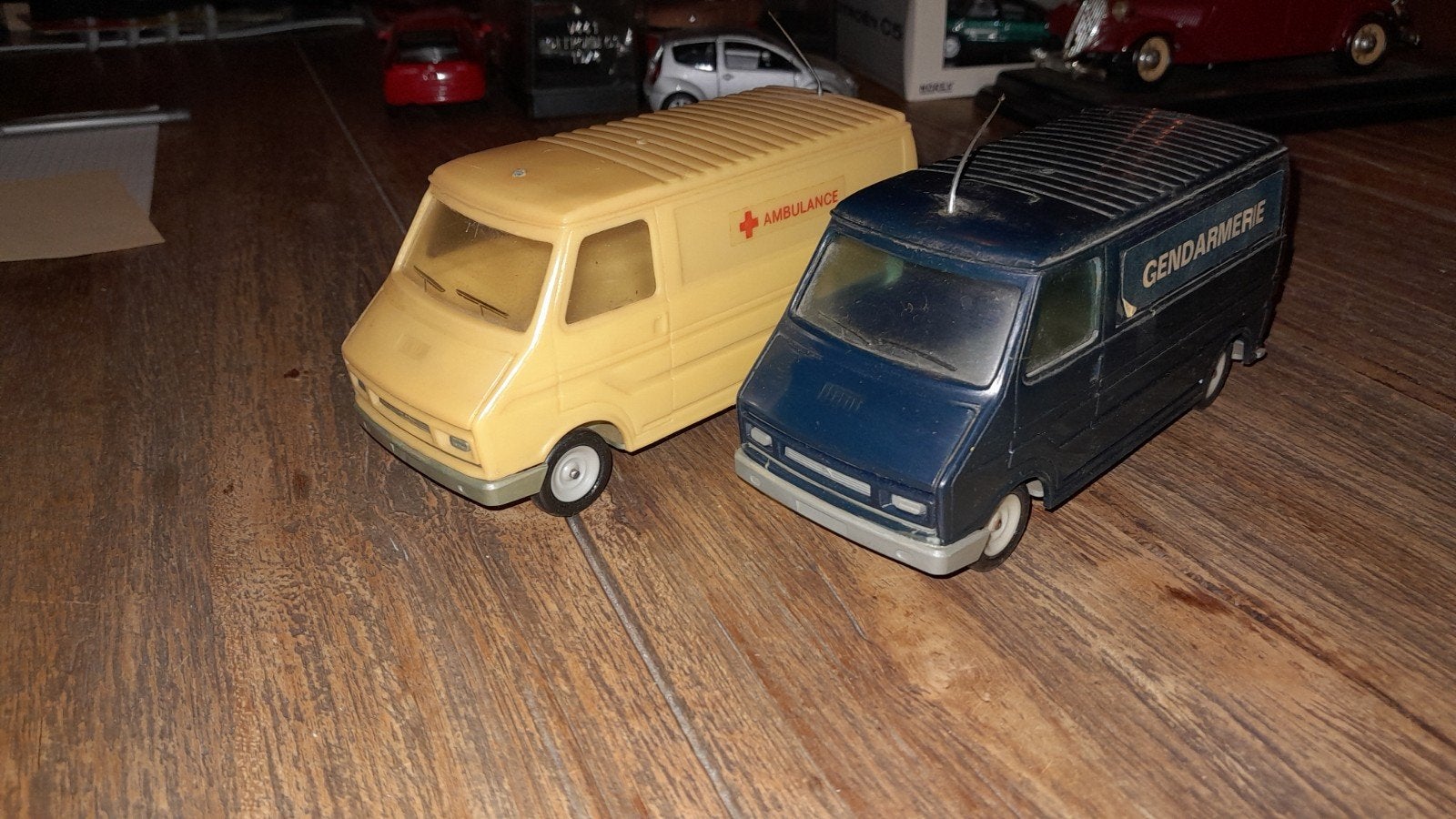 Vintage clé Citroën C35 Ambulance en Gendarmerie busjes, Ophalen of Verzenden, Gebruikt
