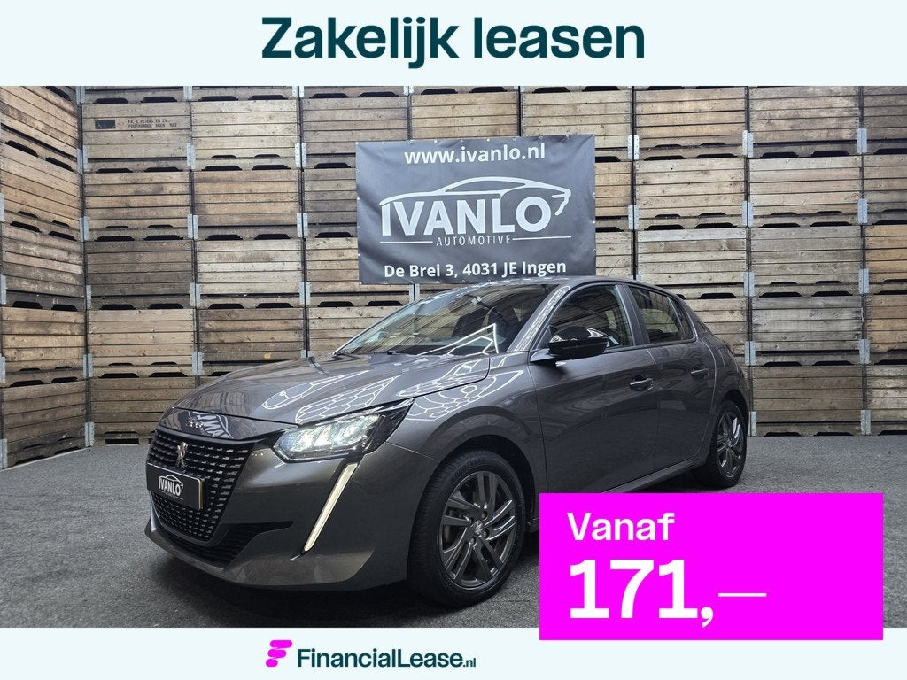 Peugeot 208 1.2 PureTech Active Pack Carplay Cruise Aircondi, Voorwielaandrijving, Stof, 1199 cc, Origineel Nederlands