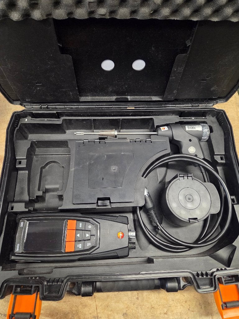 Testo 320 rookgas analyse meter