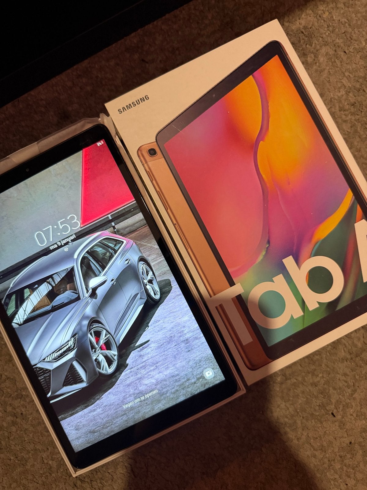 Samsung Galaxy Tab A (SM-T510) Goudkleurig - Gebruikt, Gebruikt, 32 GB, Wi-Fi, Ophalen