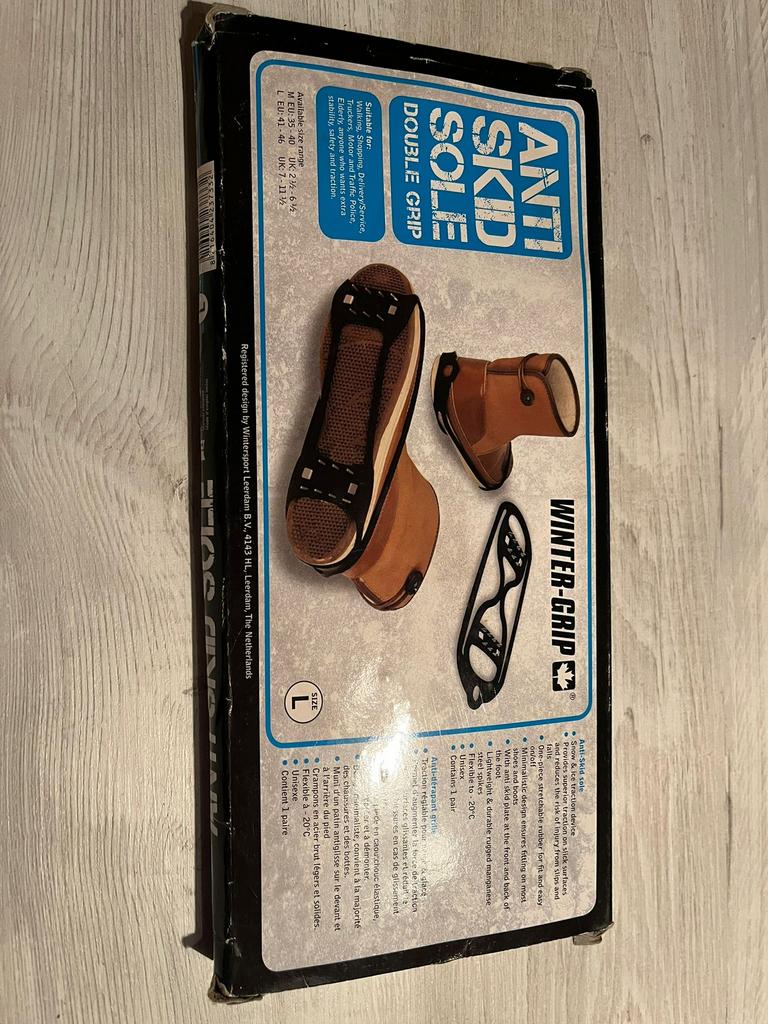 Anti slib rubbers voor glad wegdek of sneeuw, Ophalen of Verzenden, Zo goed als nieuw, Schoenen