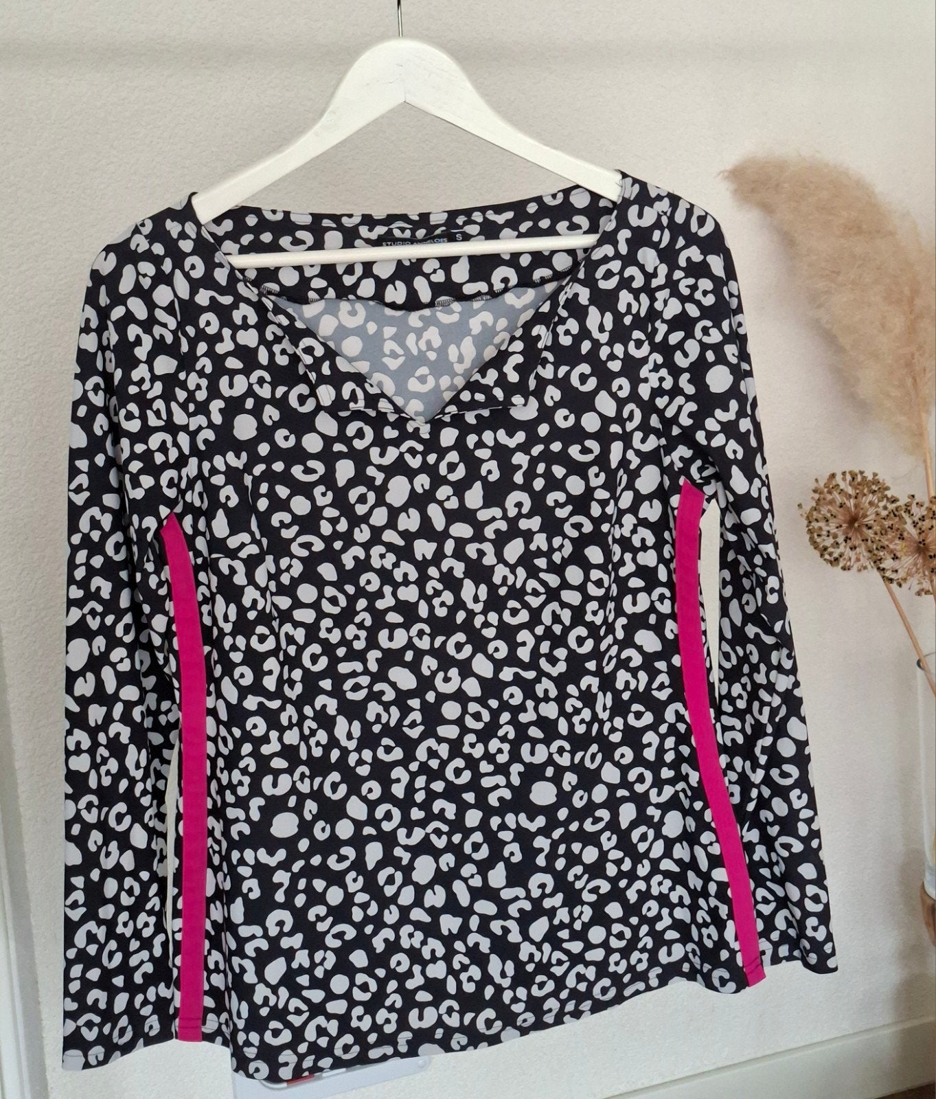 Studio Anneloes blouse S | Travel | Blauw/wit | Casual sport, Studio Anneloes, Meerkleurig, Ophalen of Verzenden, Zo goed als nieuw