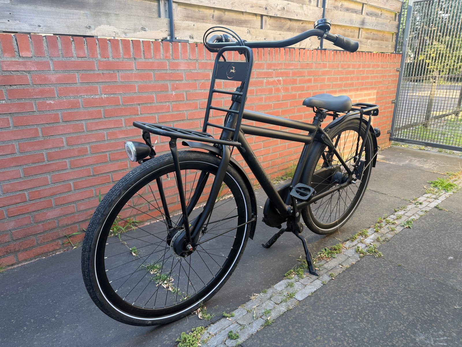 Mooie Gazelle HeavyDuty NL jongensfiets zwart, Fietsen en Brommers, Fietsen | Jongens, Ophalen, Gebruikt, 26 inch of meer, Versnellingen