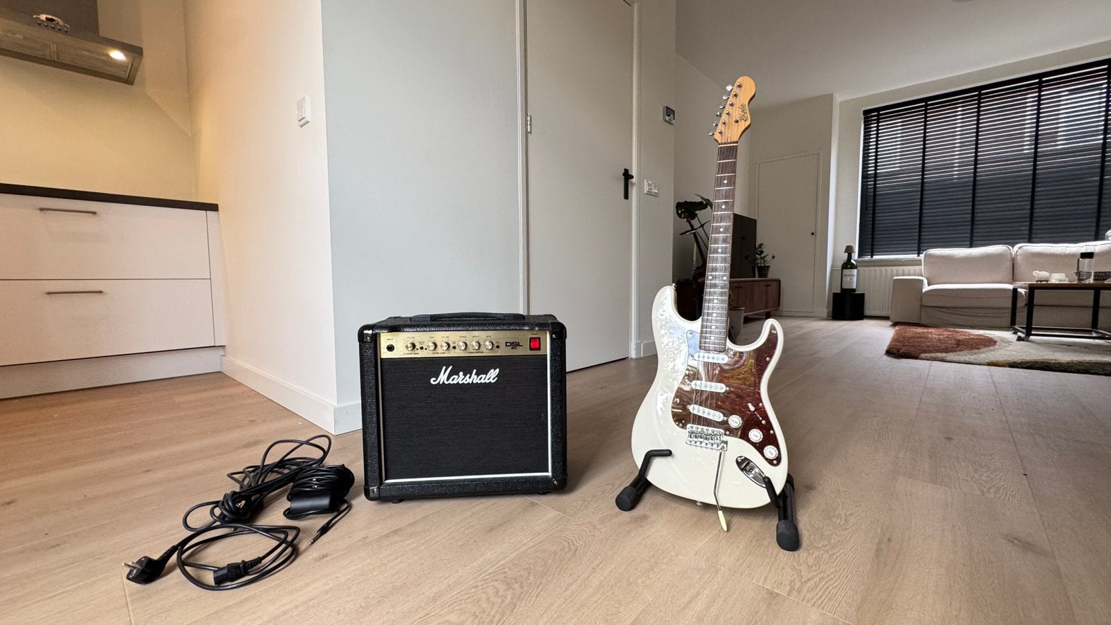 Levinson Blade Texas edition met Marshall DSL 5C Versterker, Muziek en Instrumenten, Snaarinstrumenten | Gitaren | Elektrisch