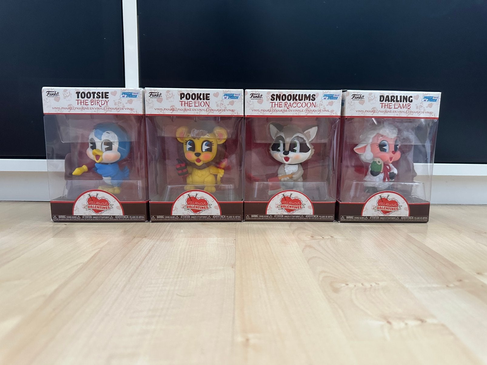 Set Funko pops - Villainous Valentines, Ophalen of Verzenden, Zo goed als nieuw