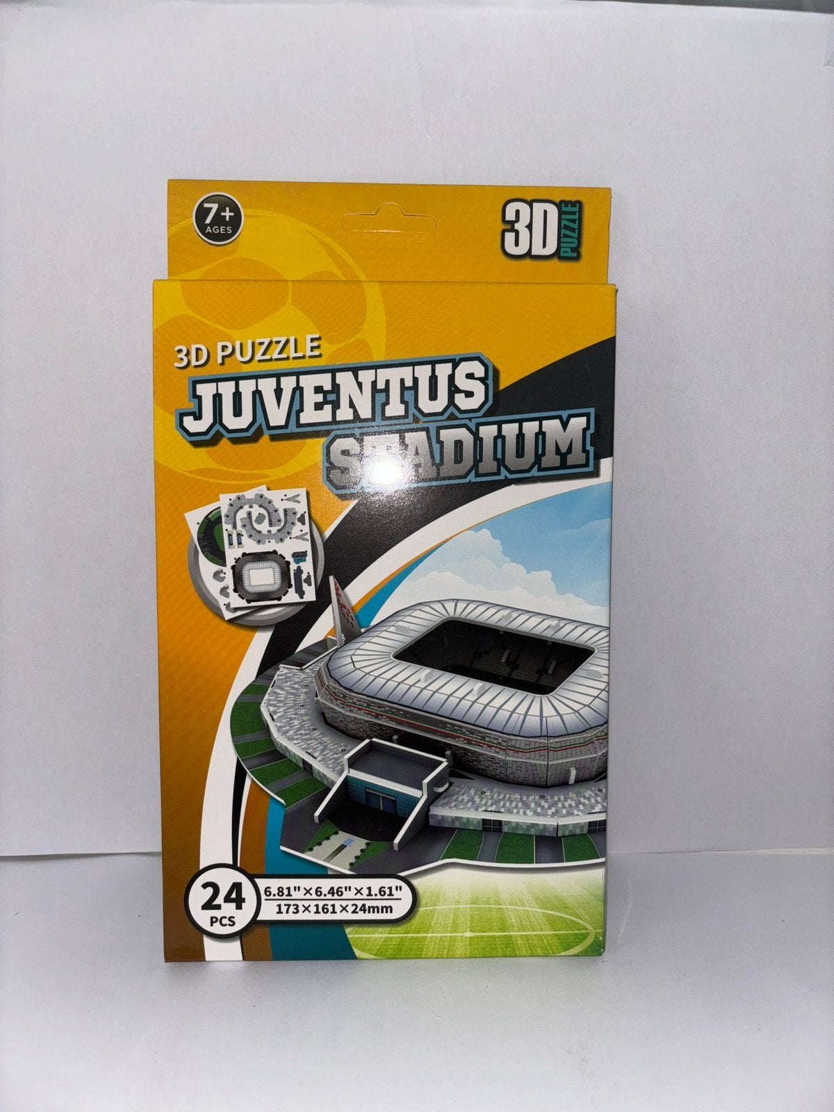 Juventus 3D stadion puzzel, Ophalen of Verzenden, Nieuw, Buitenlandse clubs, Beeldje of Poppetje