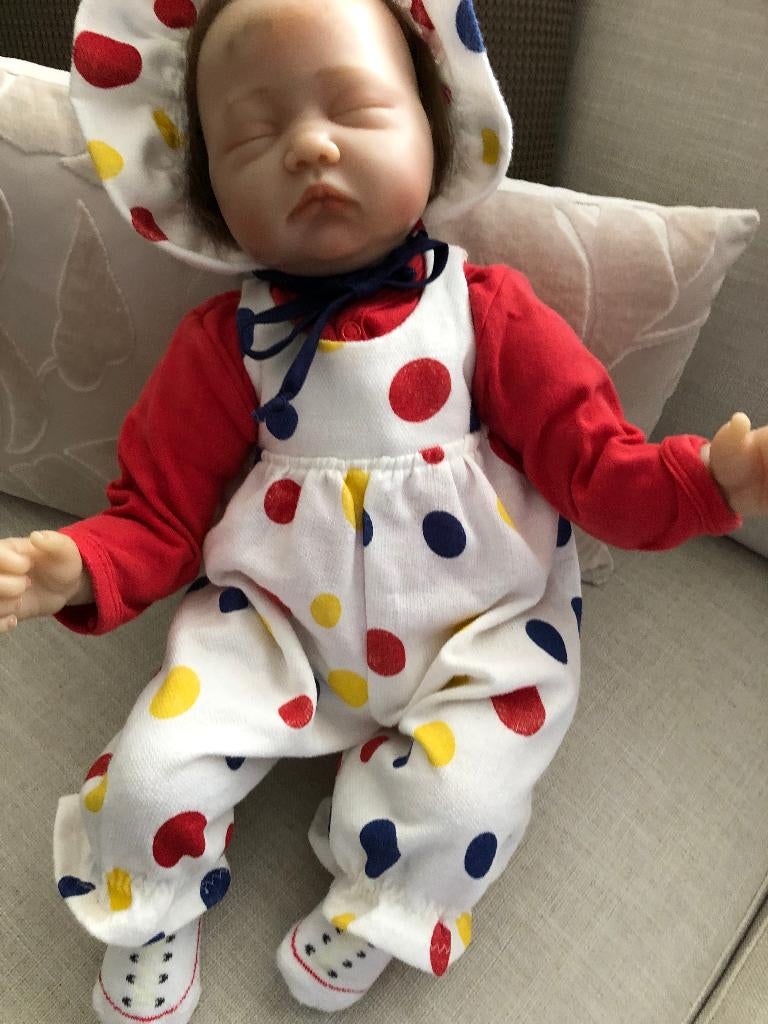 BABY POP SLAPEND, Verzamelen, Poppen, Ophalen of Verzenden, Zo goed als nieuw, Pop