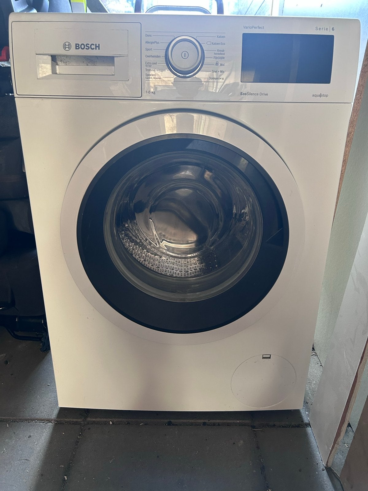 Bosch A+++ Serie 6 VarioPerfect Wasmachine, 1200 tot 1600 toeren, 8 tot 10 kg, Ophalen of Verzenden, Zo goed als nieuw