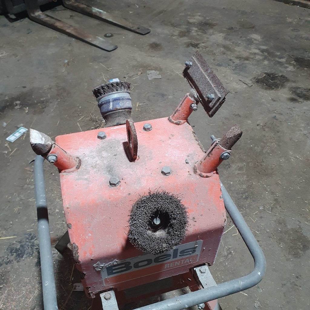 Machine om stenen schoon te maken, Ophalen, Gebruikt