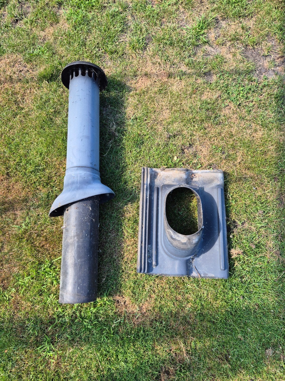 Ventilatie dakdoorvoer met sneldekpan, Ophalen, Gebruikt