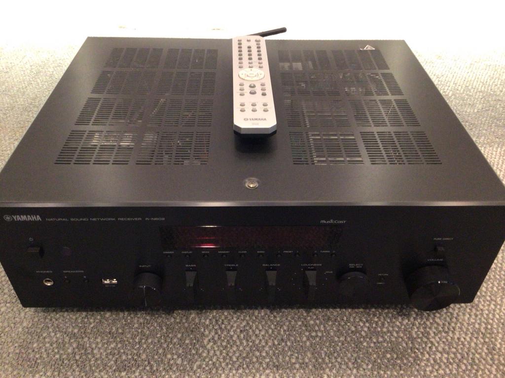 Yamaha RN-602 streaming versterker met MusicCast, Japan, Yamaha, Ophalen of Verzenden, Zo goed als nieuw