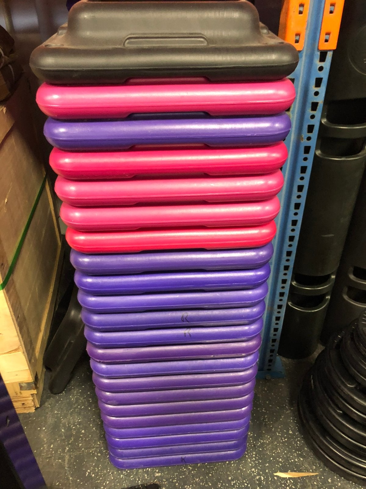 Reebok step risers verhogingsblokken, Gebruikt, Riser, Ophalen of Verzenden, Reebok