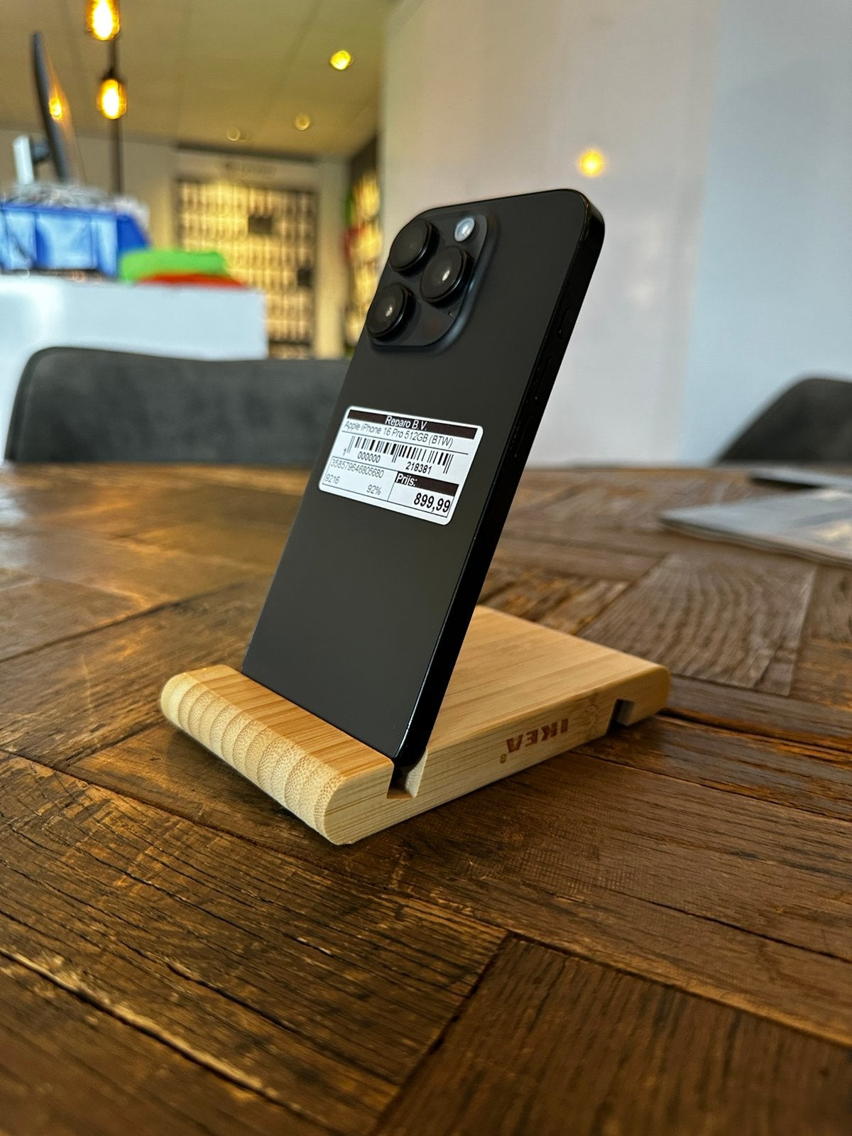 Apple iPhone 16 Pro 512GB - Als Nieuw - incl Garantie, Telecommunicatie, 512 GB, Apple, Zwart, Ophalen of Verzenden
