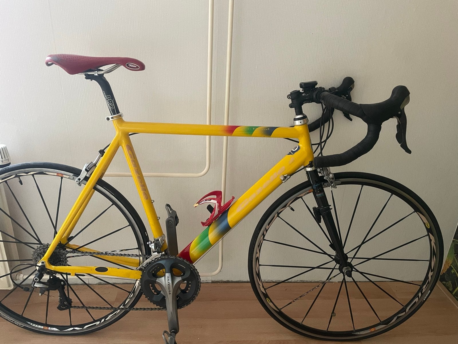 Gazelle ALU Road racefiets - Shimano Ultegra 6700 - 57cm, Ophalen, Velgrem, Aluminium, Zo goed als nieuw
