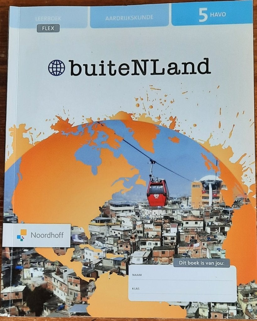 buiteNLand 3e ed havo 5 FLEX leerboek, Boeken, Ophalen, Zo goed als nieuw, HAVO, Aardrijkskunde