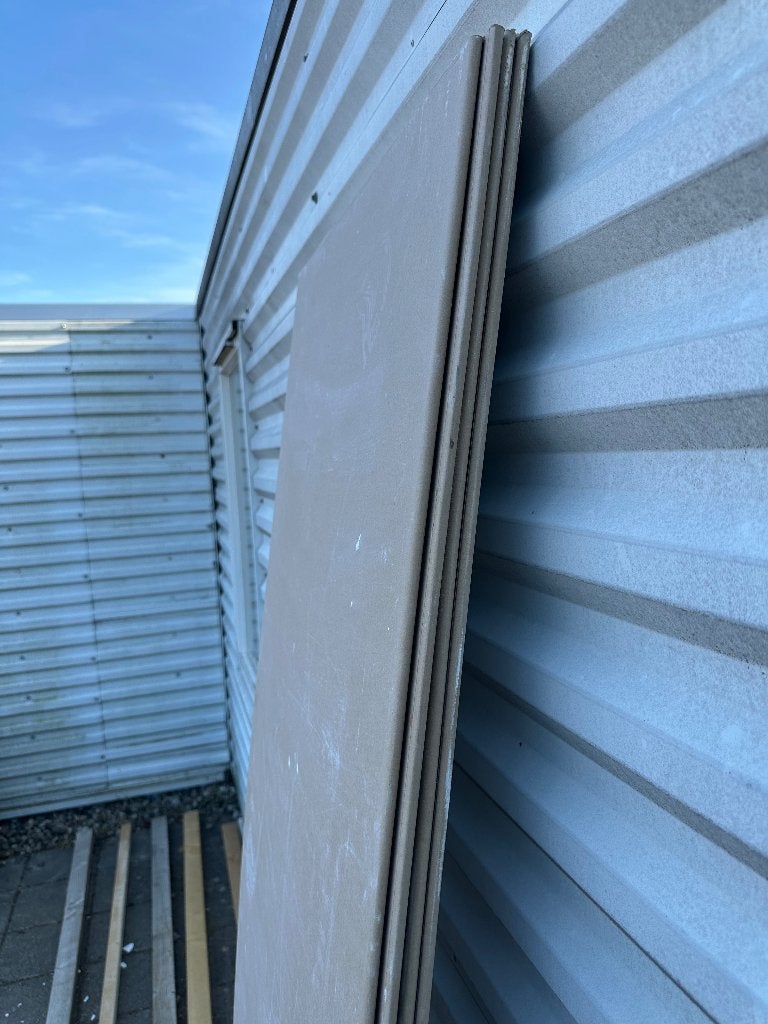 Gipskartonplaat stukplaat 4 stuks, Overige materialen, 10 tot 15 m², Zo goed als nieuw, Muurisolatie