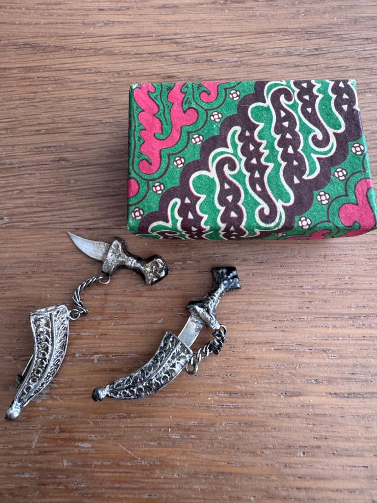 Zilveren broche, Ophalen of Verzenden, Zo goed als nieuw, Zilver