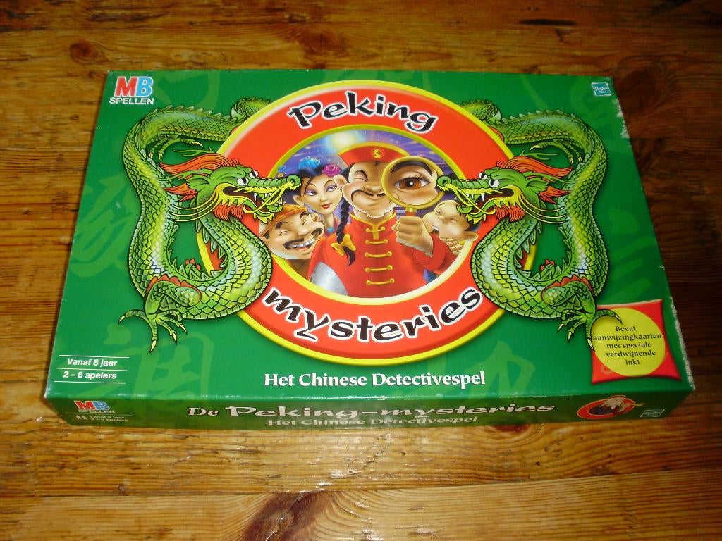 Peking Mysteries / bordspel / spel / Mysterie, Hobby en Vrije tijd, Gezelschapsspellen | Bordspellen, Ophalen of Verzenden, Gebruikt