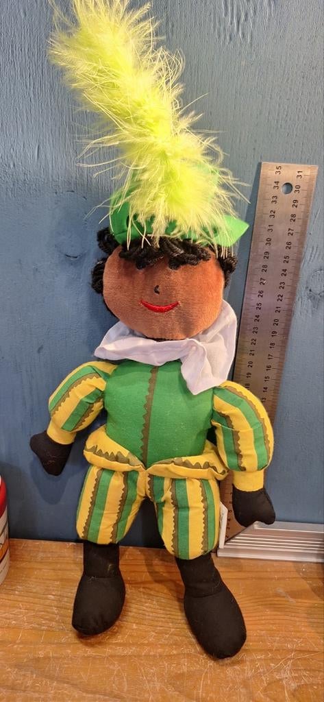 Zwarte piet knuffel sinterklaas (10526), ., Amsterdam, Ophalen of Verzenden, Zo goed als nieuw