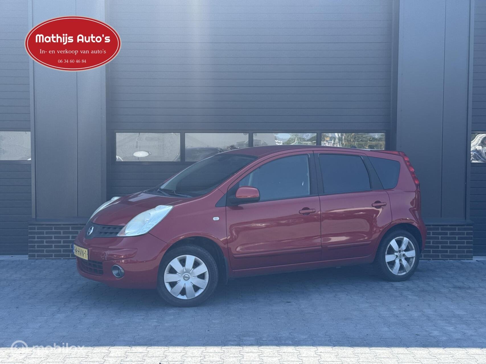 Nissan Note 1.6 Acenta Airco! Nieuwe APK!, Auto's, Voorwielaandrijving, 15 km/l, 4 cilinders, 49 €/maand