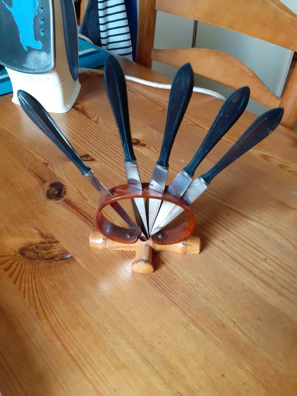 verzilverde fruitmesjes, Ophalen, Zilver