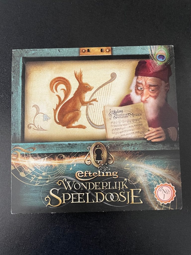 Efteling CD Wonderlijk Speeldoosje NR1, Verzamelen, Efteling, Ophalen of Verzenden, Nieuw, Gebruiksvoorwerp