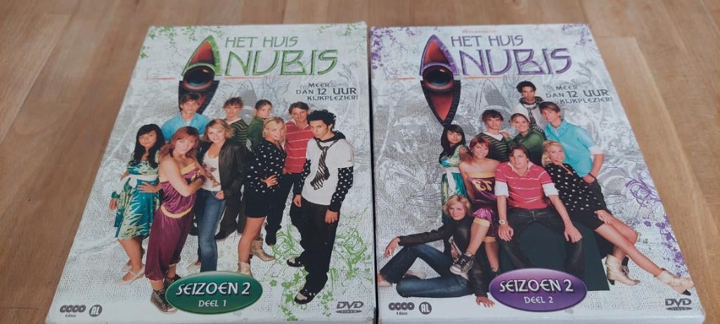 Het huis anubis seizoen 2 deel 1 en 2 het complete seizoen ., Alle leeftijden, Ophalen of Verzenden, Zo goed als nieuw, Actie en Avontuur