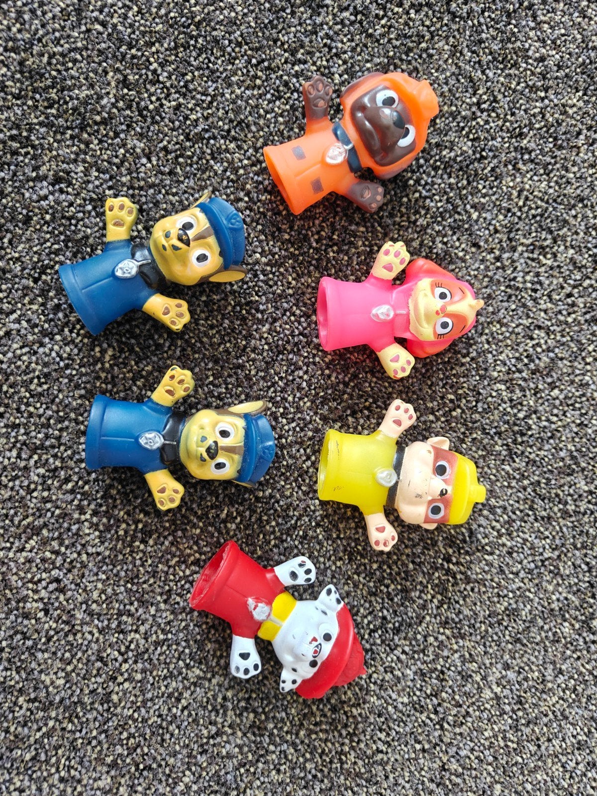 Paw Patrol vingerpoppetjes, Verzamelen, Poppetjes en Figuurtjes, Ophalen, Zo goed als nieuw