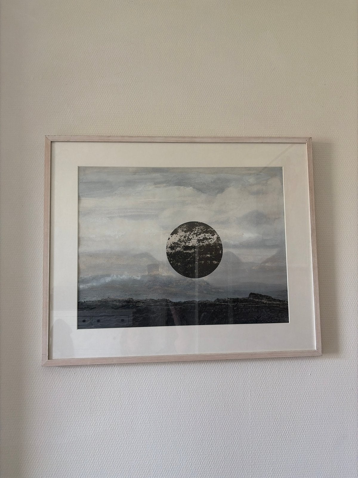 Ingelijste print 80x65, 50 – 75, Ophalen of Verzenden, 75 tot 100 cm, Print