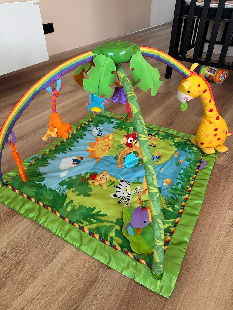Jungle babygym met muziek, Ophalen, Gebruikt, Babygym, Met geluid