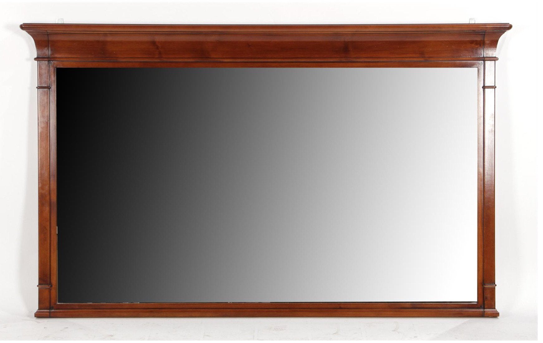 Grote stoere eiken houten spiegel in perfect staat, Huis en Inrichting, 100 tot 150 cm, 125 cm of meer, Ophalen of Verzenden, Zo goed als nieuw