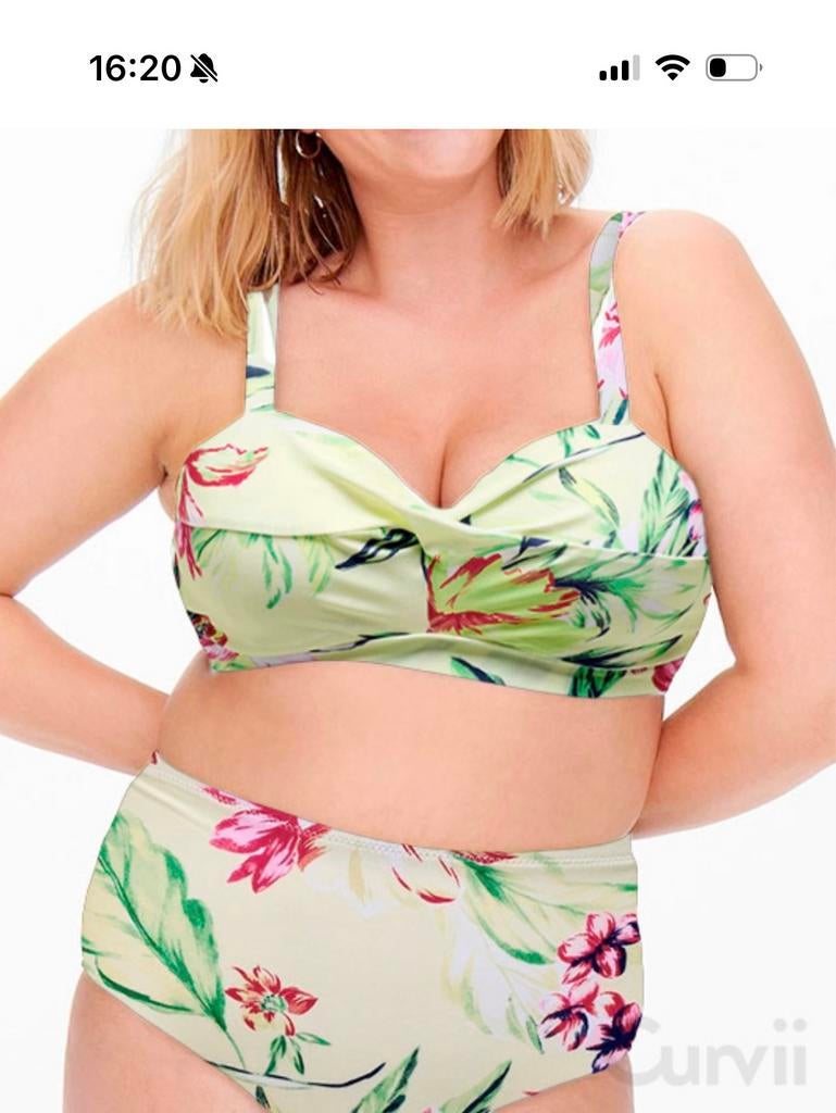 Set van 3 bikini’s  - in goede staat - maat 48-50, Kleding | Dames, Badmode en Zwemkleding, Ophalen of Verzenden, Gedragen, Overige kleuren