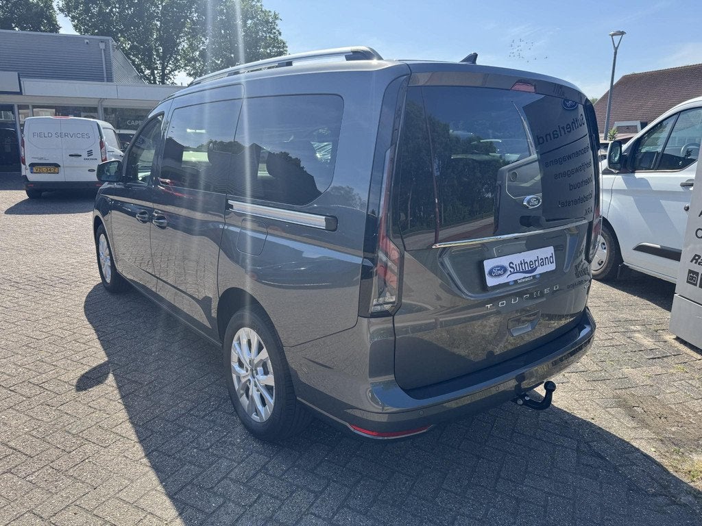 Ford Tourneo Connect 1.5 EcoBoost PHEV L2 Titanium | SCI | 1, Auto's, Ford, 150 pk, 7 stoelen, Bedrijf, Metallic lak