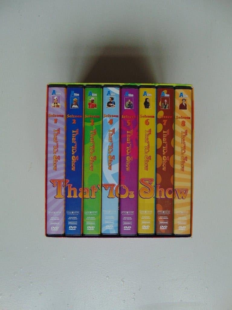 That'70s Show 1 t/m 8 in box, Alle leeftijden, Boxset, Ophalen of Verzenden, Zo goed als nieuw