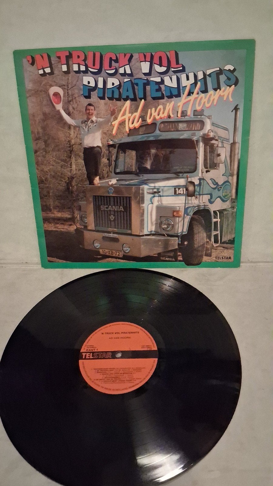 Ad van Hoorn - 'n Truck Vol Piratenhits LP (1982) Telstar, LP, Ophalen of Verzenden, 12 inch, Gebruikt