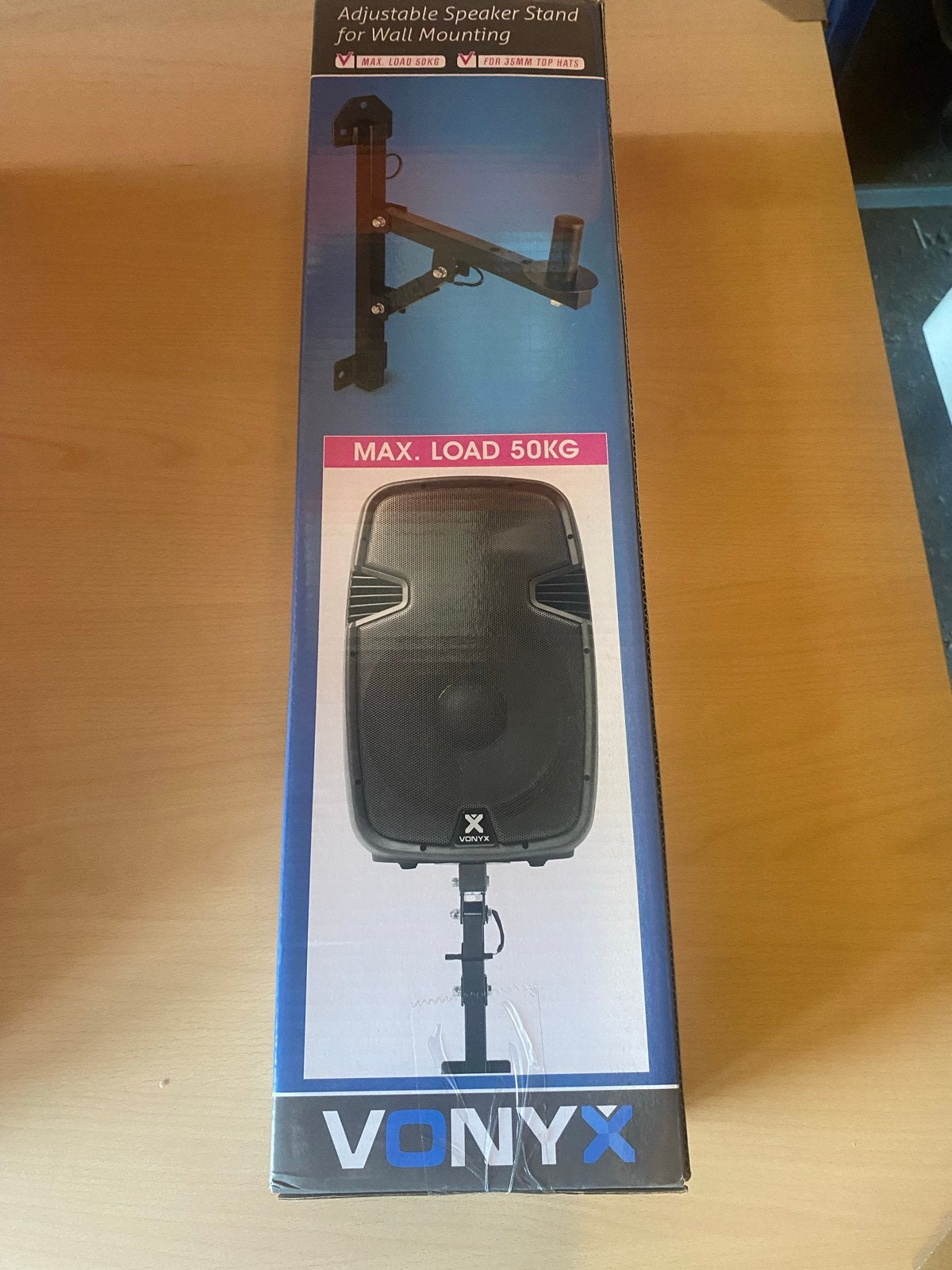 2x Vonyx Verstelbare Speaker Muurbeugel - Max. 50kg, Ophalen, Nieuw, Overige typen, Overige merken