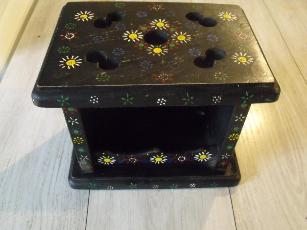 handgeschilderd stoofje, Antiek en Kunst, Ophalen of Verzenden