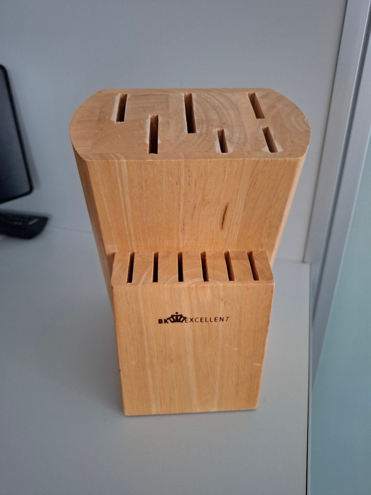 BK Excellent Houten Messenblok, Overige typen, Hout, Ophalen of Verzenden, Zo goed als nieuw