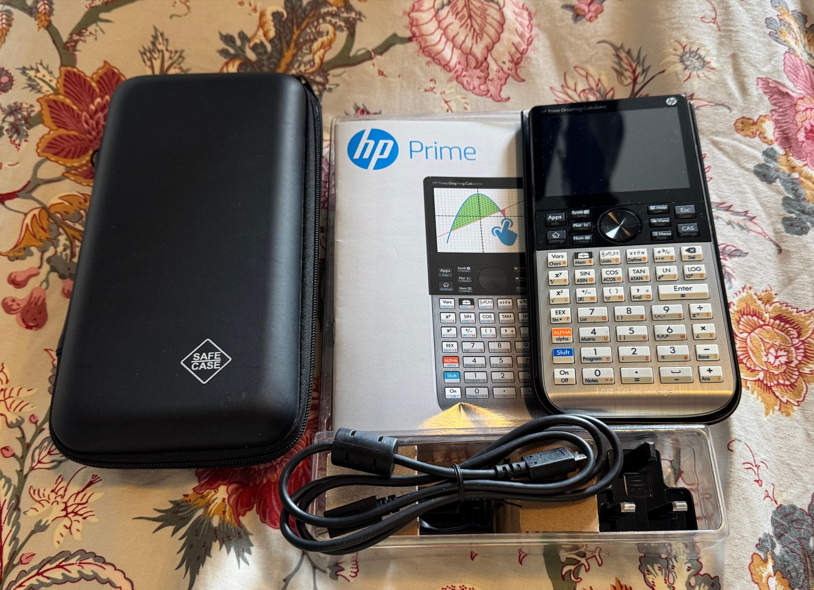 HP Prime grafische rekenmachine calculator met safe case, Ophalen of Verzenden, Grafische rekenmachine, Zo goed als nieuw