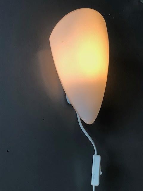 Massive wandlampje 27 cm 15 cm 11 cm, Ophalen of Verzenden, Gebruikt, Glas, Massieve