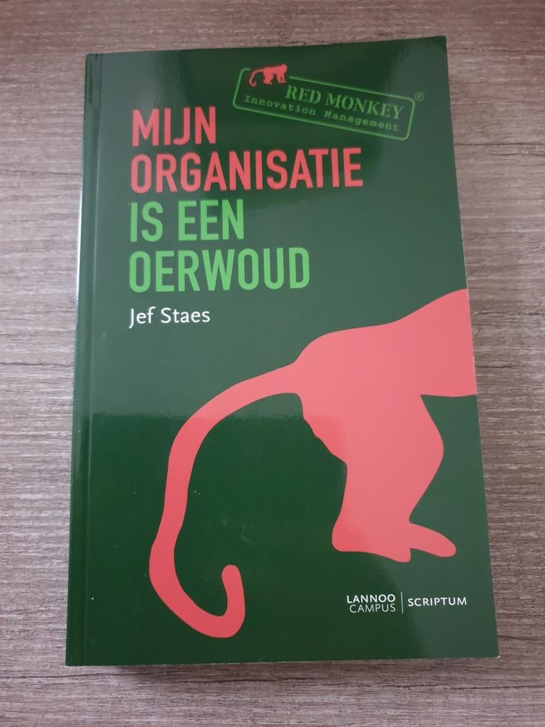Mijn Organisatie is een Oerwoud - Jef Staes, Ophalen of Verzenden, Gelezen, Jef Staes