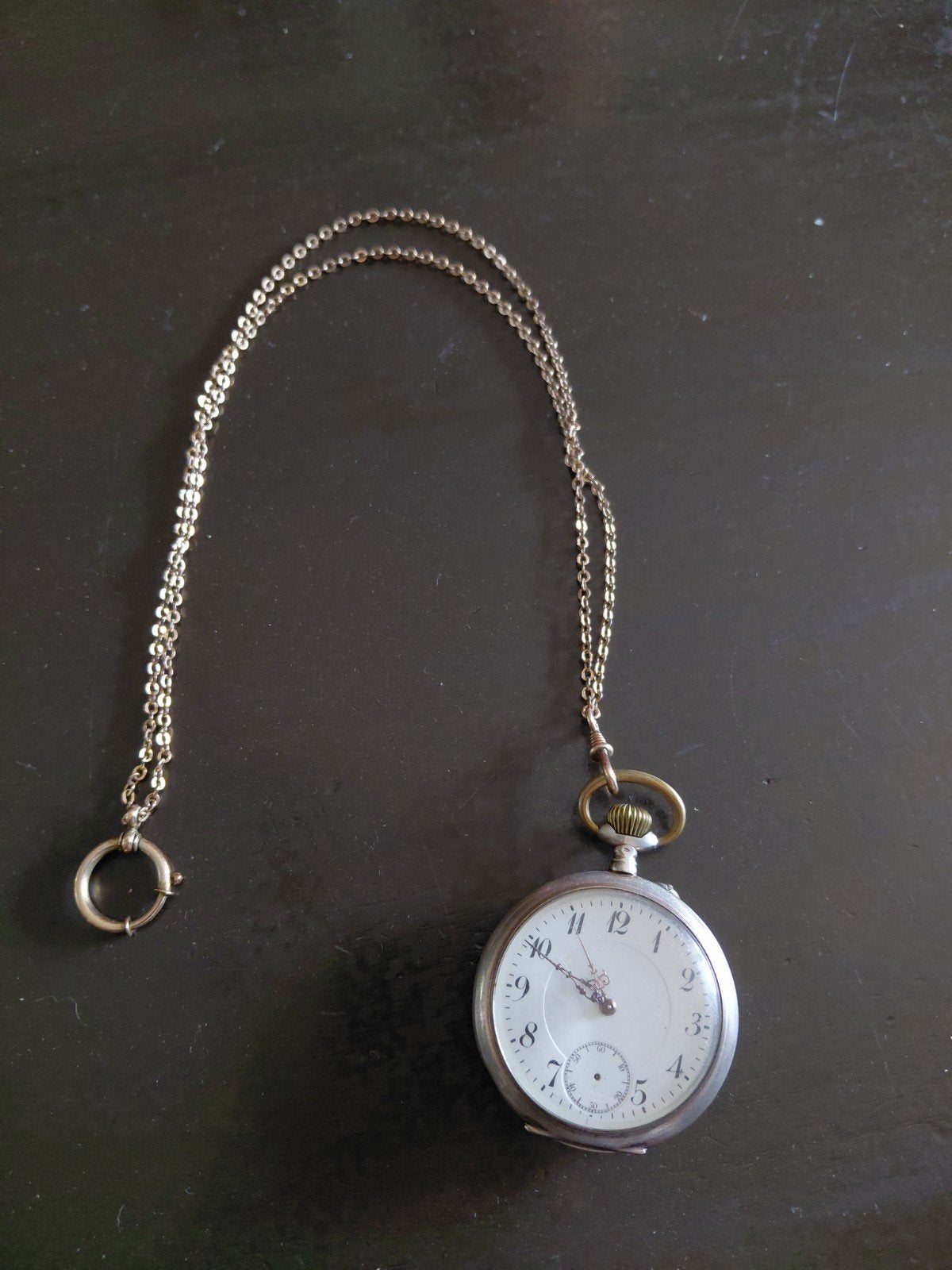 Zakhorloge met Ketting, Overige merken, Zakhorloge, Ophalen of Verzenden, Met ketting