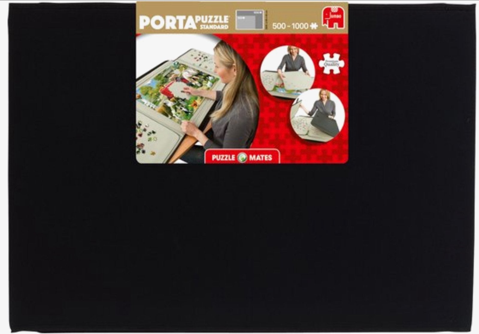 Puzzelmap inclusief puzzelbord, Ophalen of Verzenden, 500 t/m 1500 stukjes, Zo goed als nieuw, Legpuzzel