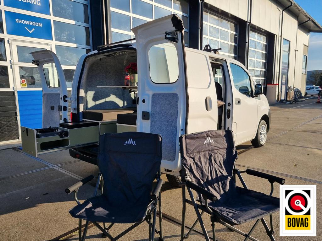 Nissan NV200 1.6 St. Maxime MINICAMPER, Buscamper of Camperbus, Startonderbreker, Tot en met 2, Handgeschakeld