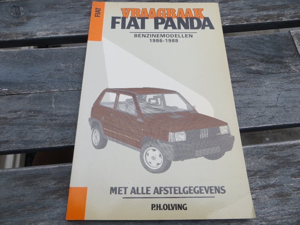 Vraagbaak Fiat Panda 750, Fiat Panda 1000 1986-1988, mooi!, Auto diversen, Handleidingen en Instructieboekjes, Ophalen of Verzenden
