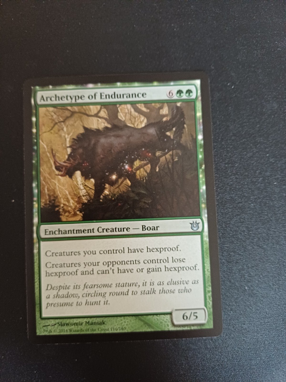 Magic The Gathering: Archetype of Endurance, Ophalen of Verzenden, Gebruikt